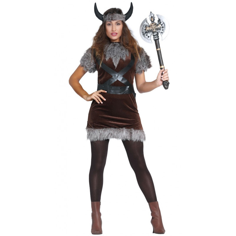 Disfraz Vikinga Guerrera mujer T.ML