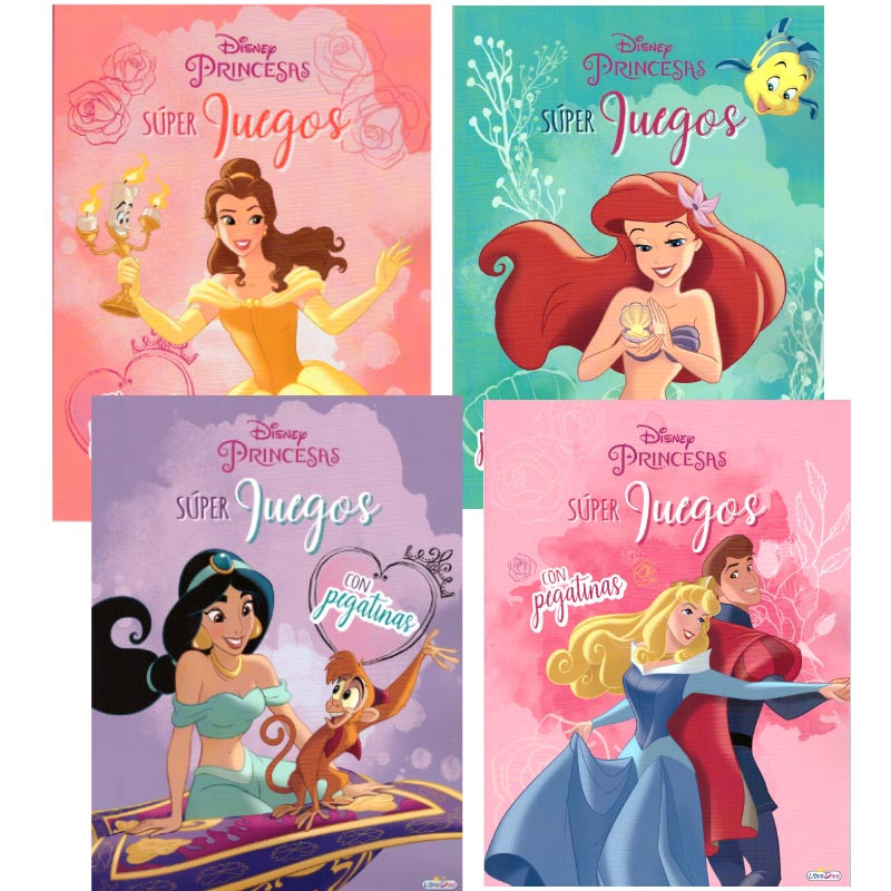 Disney Princesas Libro de Cuentos, Actividades y Calcomanías