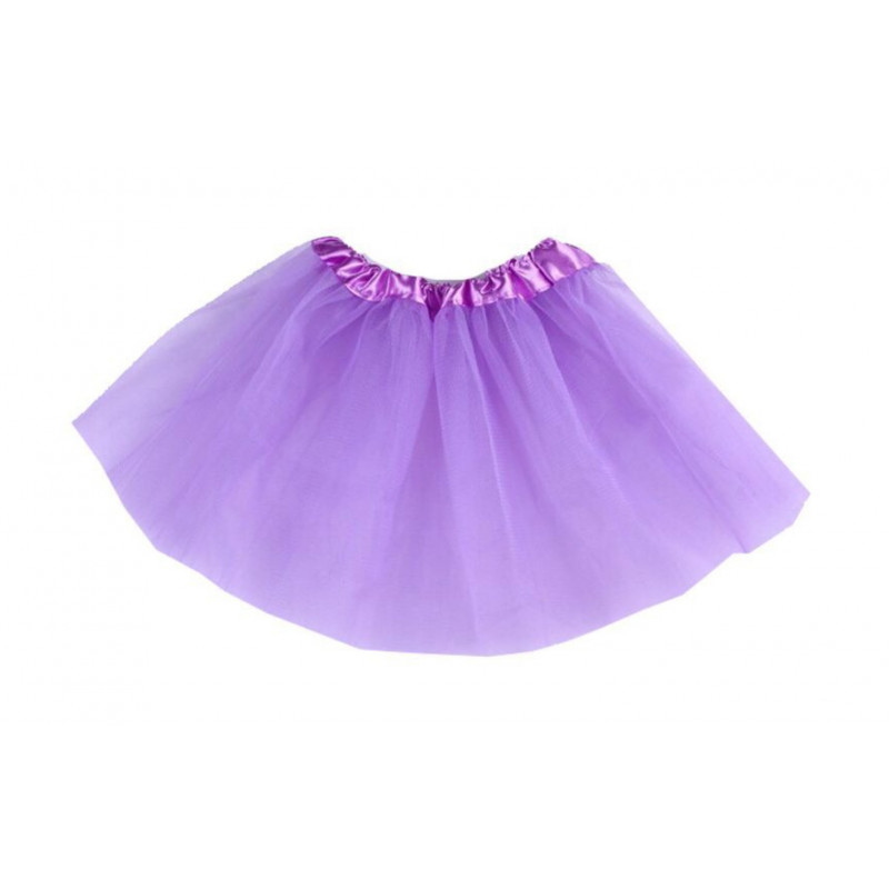 Falda de tul volantitos lila - CO-CO