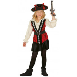 Disfraz de Pirata Infantil- Disfraz de Skull Pirata para Niña