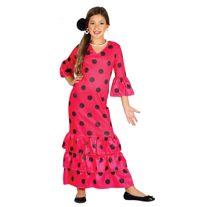 Disfraz Flamenca Rosa