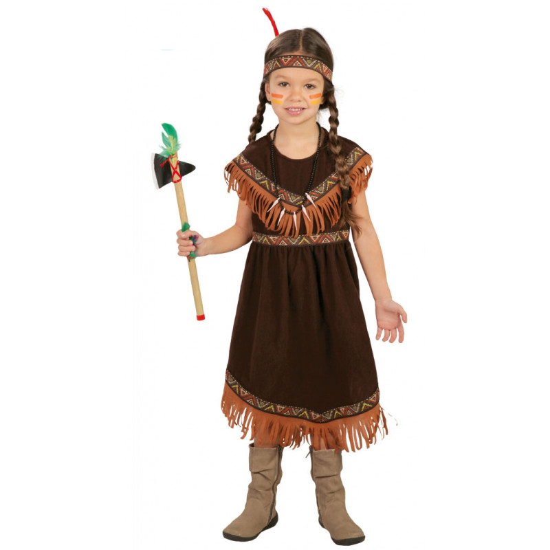 Disfraz de India Infantil - Disfraz de India Apache para Niña