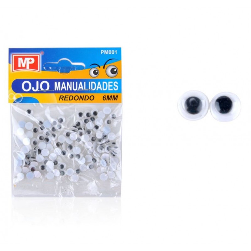 Ojos de seguridad para manualidades Ø18 mm
