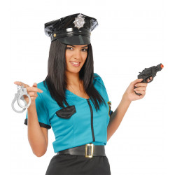 Pistola con Silenciador Disfraz Adulto 6mm para Carnaval Carnaval Pistola  como Agente Secreto Lara Croft Tomb Raider SWAT Policía - Alemania, Nuevo -  Plataforma mayorista